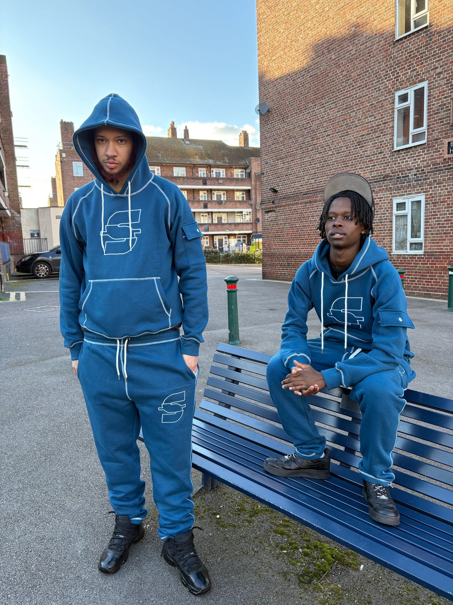 AZURE S LOGO JOGGER
