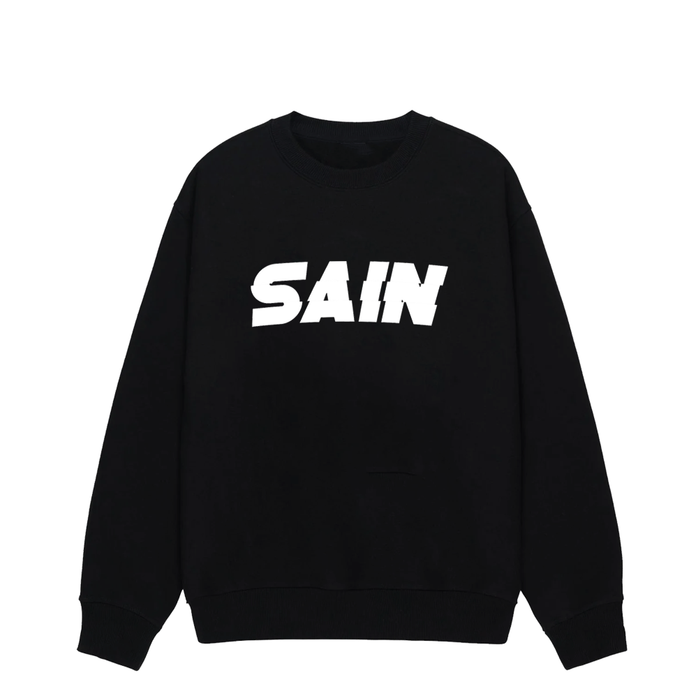 CLASSIC BLACK CREWNECK